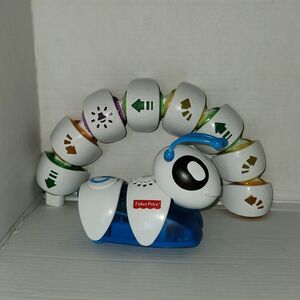 Fisher Price Think & Learn Code A Pillar Caterpillar Head and 8 Segments TESTED